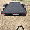 Black 2026 Rainbow Trailers 16' Express Car & Equipment Trailer