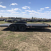 Black 2026 Rainbow Trailers 16' Express Car & Equipment Trailer