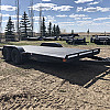Black 2026 Rainbow Trailers 16' Express Car & Equipment Trailer