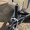 Charcoal 2026 Prairie Road 6'x12' Cargo Trailer Single Axle Barn - V Nose  -