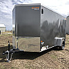 Charcoal 2026 Prairie Road 6'x12' Cargo Trailer Single Axle Barn - V Nose  -