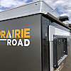 Charcoal 2026 Prairie Road 6'x12' Cargo Trailer Single Axle Barn - V Nose  -