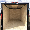 Charcoal 2026 Prairie Road 6'x12' Cargo Trailer Single Axle Barn - V Nose  -