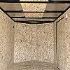 Charcoal 2026 Prairie Road 6'x12' Cargo Trailer Single Axle Barn - V Nose  -