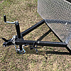 Charcoal 2025 Prairie Road 6'x12' Cargo Trailer Single Axle Barn Door