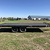 Black 2026 Rainbow Trailers 18' Excursion Deck Above