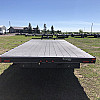 Black 2026 Rainbow Trailers 18' Excursion Deck Above
