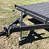Black 2026 Rainbow Trailers 18' Excursion Deck Above