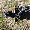 Black 2026 Rainbow Trailers 18' Excursion Deck Above