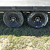 Black 2026 Rainbow Trailers 18' Excursion Deck Above