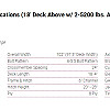 Black 2026 Rainbow Trailers 18' Excursion Deck Above