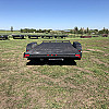 Black 2026 Rainbow Trailers 16' Excursion Car & Equipment Trailer
