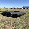 Black 2026 Rainbow Trailers 16' Excursion Car & Equipment Trailer