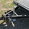 Black 2026 Rainbow Trailers 16' Excursion Car & Equipment Trailer