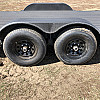 Black 2026 Rainbow Trailers 22' Excursion Tilt Deck Trailer