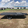 Black 2026 Rainbow Trailers 12' Express 2 Place Sled