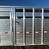 2027 Duralite 7.5x25' Trail Drive (90") Aluminum Stock Trailer Wide Side Door