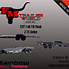 Black 2026 Rainbow Trailers 22' Excursion Tilt Deck Trailer