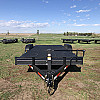Black 2026 Rainbow Trailers 18' Excursion HD Equipment Trailer