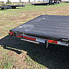 Black 2026 Rainbow Trailers 18' Excursion HD Equipment Trailer