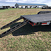 Black 2026 Rainbow Trailers 18' Excursion HD Equipment Trailer