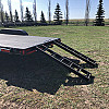 Black 2026 Rainbow Trailers 18' Excursion HD Equipment Trailer