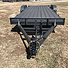 Black 2026 Rainbow Trailers 22' Excursion Tilt Deck Trailer