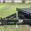 Black 2026 Rainbow Trailers 18' Excursion Tilt Deck Trailer