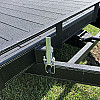 Black 2026 Rainbow Trailers 18' Excursion Tilt Deck Trailer