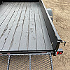 Black 2026 Rainbow Trailers 7'x12' Express Utility Trailer Solid Sides