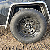 Black 2026 Prairie Road 5'x10' Cargo Trailer Single Axle Ramp Door Black - V Nose  -