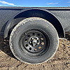 Black 2026 Rainbow Trailers 7'x14' Express Utility Trailer Solid Sides