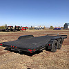 Black 2026 Rainbow Trailers 18' Excursion Car & Equipment Trailer