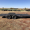 Black 2026 Rainbow Trailers 18' Excursion Car & Equipment Trailer