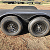 Black 2026 Rainbow Trailers 18' Excursion Car & Equipment Trailer