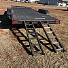 Black 2026 Rainbow Trailers 18' Excursion Car & Equipment Trailer
