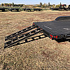 Black 2026 Rainbow Trailers 18' Excursion Car & Equipment Trailer