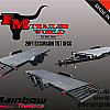 Black 2026 Rainbow Trailers 20' Excursion Tilt Deck Trailer