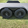 Black 2026 Rainbow Trailers 20' Excursion Tilt Deck Trailer