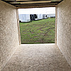 Charcoal 2026 Prairie Road 7'x14' Cargo Trailer Tandem Charcoal Barn Doors