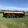 Ranger Green 2027 Double A 14' Excel Dump Trailer