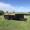 Ranger Green 2027 Double A 14' Excel Dump Trailer