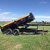 Ranger Green 2027 Double A 14' Excel Dump Trailer
