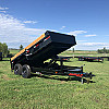 Ranger Green 2027 Double A 14' Excel Dump Trailer