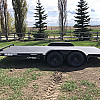 Black 2026 Rainbow Trailers 16' Excursion Car & Equipment Trailer