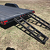 Black 2026 Rainbow Trailers 16' Excursion Car & Equipment Trailer