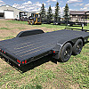 Black 2026 Rainbow Trailers 16' Excursion Car & Equipment Trailer