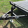 Black 2026 Rainbow Trailers 16' Excursion Car & Equipment Trailer