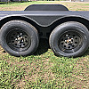 Black 2026 Rainbow Trailers 16' Excursion Car & Equipment Trailer