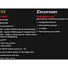 Black 2026 Rainbow Trailers 16' Excursion Car & Equipment Trailer